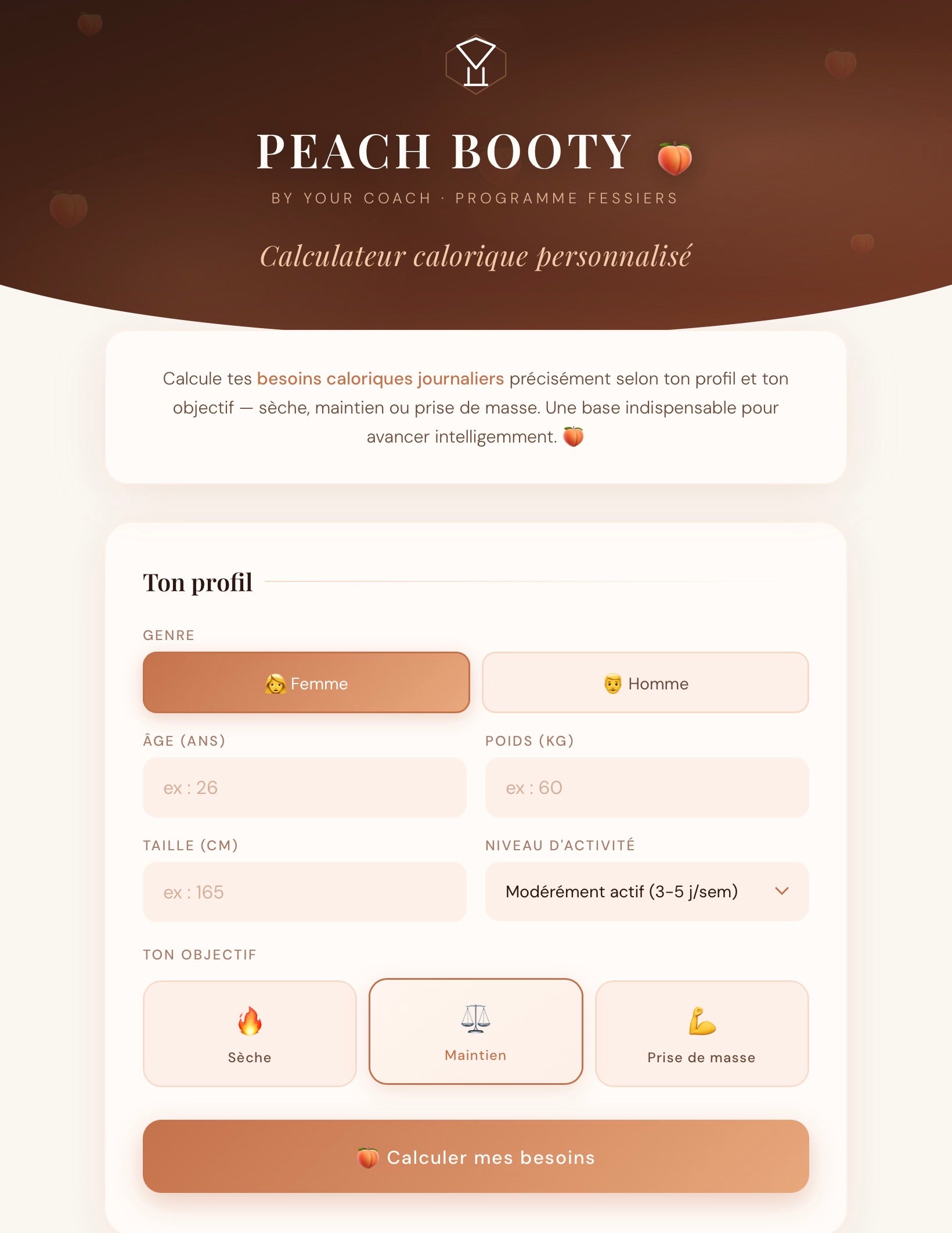 PEACH BOOTY - niveau débutant