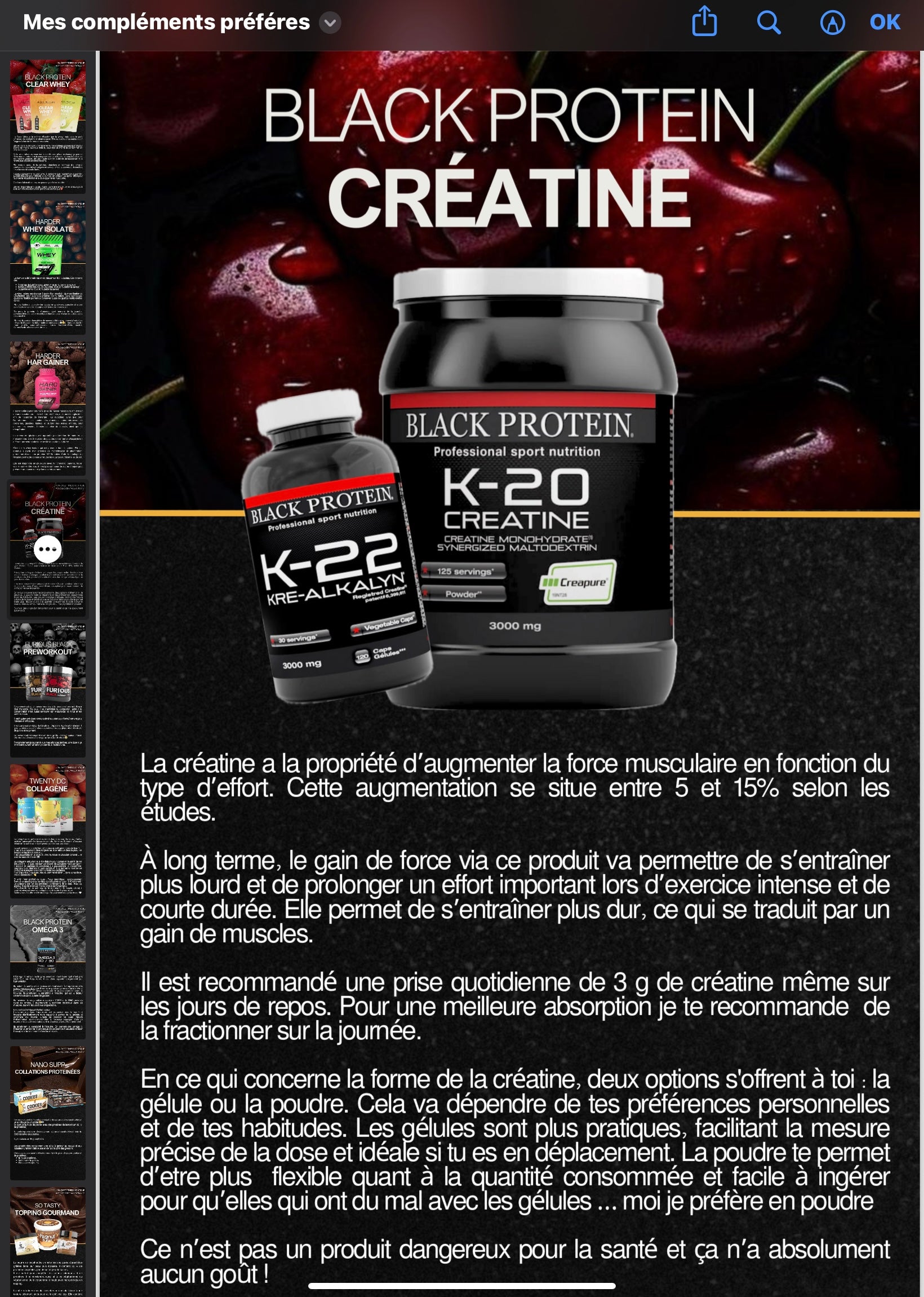 Plan nutritionnel personnalisé